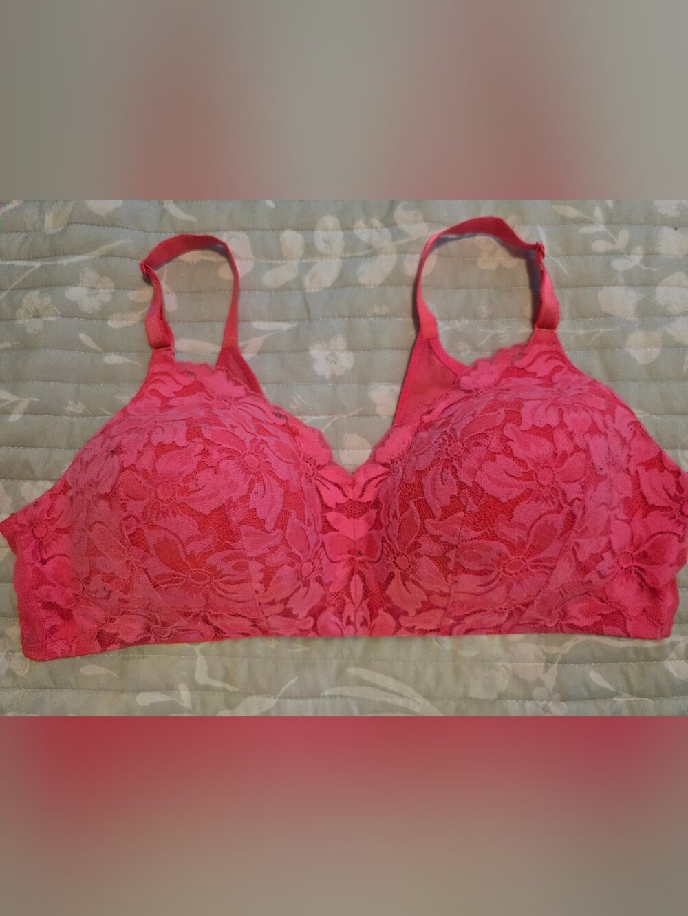 torrid Pink Lace Wireless Bra